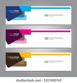 Banner background.Modern design.vector illustration
