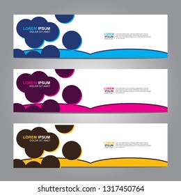 Banner background.Modern design.vector illustration