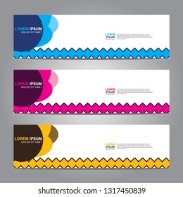 Banner background.Modern design.vector illustration