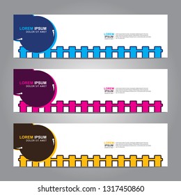 Banner background.Modern design.vector illustration