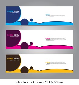 Banner background.Modern design.vector illustration