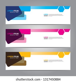 Banner background.Modern design.vector illustration