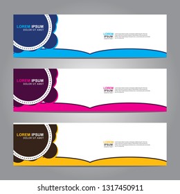 Banner background.Modern design.vector illustration