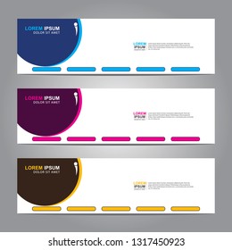 Banner background.Modern design.vector illustration