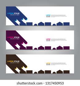 Banner background.Modern design.vector illustration
