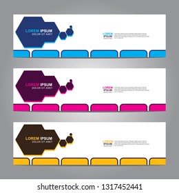 Banner background.Modern design.vector illustration
