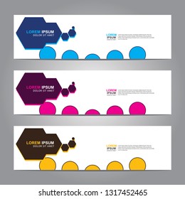 Banner background.Modern design.vector illustration