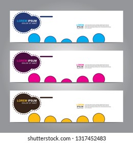 Banner background.Modern design.vector illustration