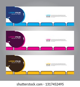 Banner background.Modern design.vector illustration