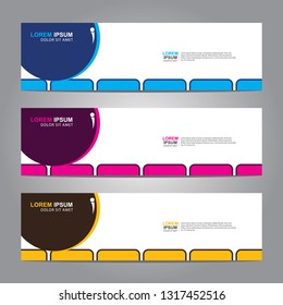 Banner background.Modern design.vector illustration