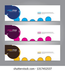 Banner background.Modern design.vector illustration