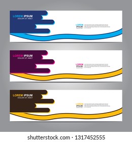 Banner background.Modern design.vector illustration