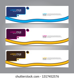 Banner background.Modern design.vector illustration