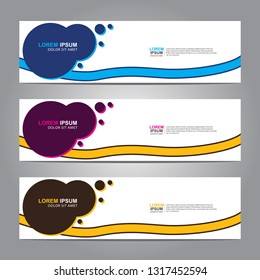 Banner background.Modern design.vector illustration