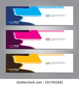 Banner background.Modern design.vector illustration