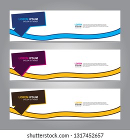 Banner background.Modern design.vector illustration