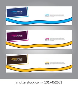 Banner background.Modern design.vector illustration