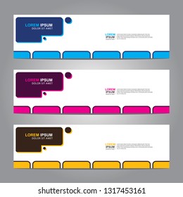 Banner background.Modern design.vector illustration