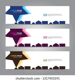 Banner background.Modern design.vector illustration