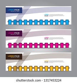Banner background.Modern design.vector illustration