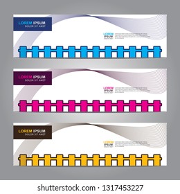 Banner background.Modern design.vector illustration