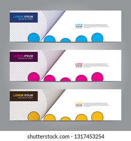 Banner background.Modern design.vector illustration