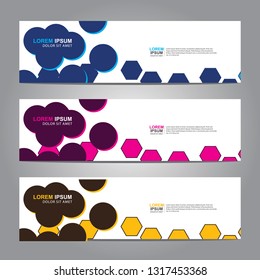 Banner background.Modern design.vector illustration