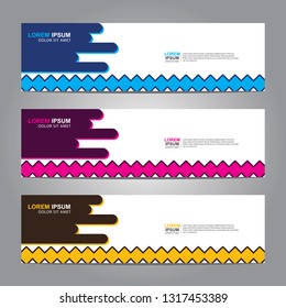 Banner background.Modern design.vector illustration