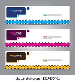 Banner background.Modern design.vector illustration