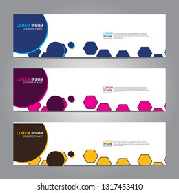 Banner background.Modern design.vector illustration