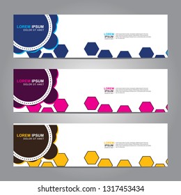 Banner background.Modern design.vector illustration