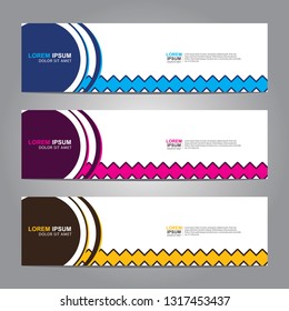Banner background.Modern design.vector illustration