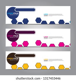 Banner background.Modern design.vector illustration