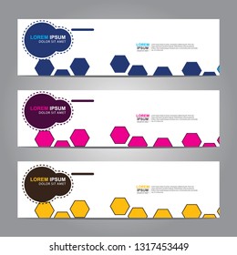 Banner background.Modern design.vector illustration