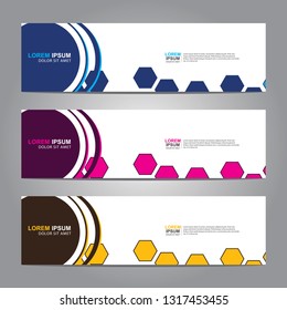 Banner background.Modern design.vector illustration