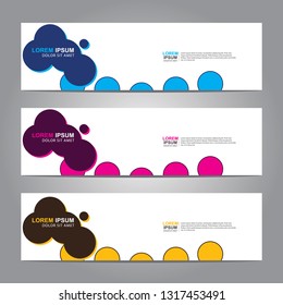 Banner background.Modern design.vector illustration