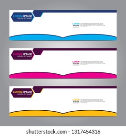 Banner background.Modern design.vector illustration