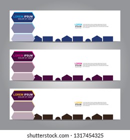 Banner background.Modern design.vector illustration