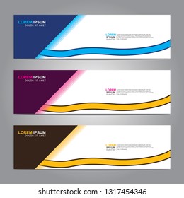 Banner background.Modern design.vector illustration