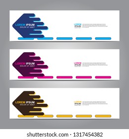 Banner background.Modern design.vector illustration