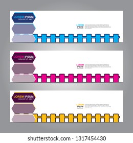 Banner background.Modern design.vector illustration