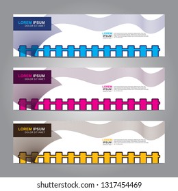 Banner background.Modern design.vector illustration
