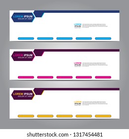 Banner background.Modern design.vector illustration