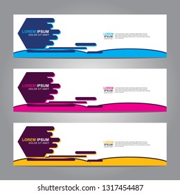 Banner background.Modern design.vector illustration