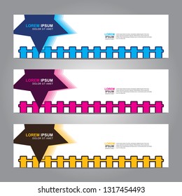 Banner background.Modern design.vector illustration