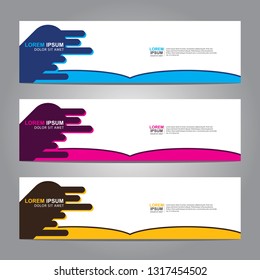 Banner background.Modern design.vector illustration
