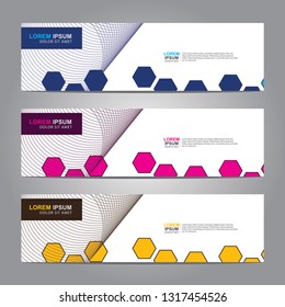 Banner background.Modern design.vector illustration