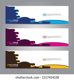 Banner background.Modern design.vector illustration