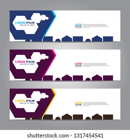 Banner background.Modern design.vector illustration