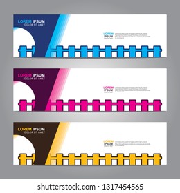 Banner background.Modern design.vector illustration